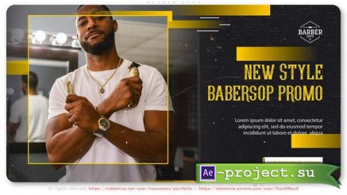 Videohive - Barber Shop - 39149525 - Project for After Effects