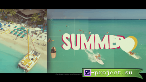 Videohive - Summer Multi Secreen - 39176456 - Project for After Effects