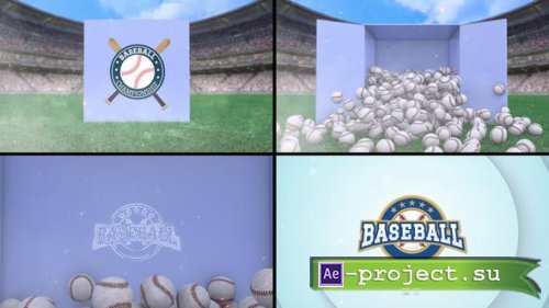 Videohive - Baseball Logo Reveal 4 - 39026857 - Project for After Effects