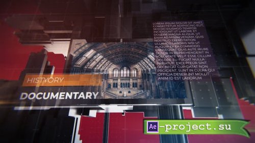 Videohive - History Documentary Intro - 39185133 - Project for After Effects