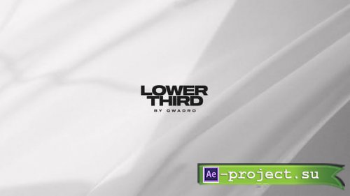 Videohive - Special Lower Thirds - 39192075 - Project for After Effects