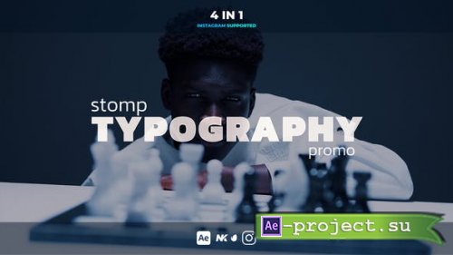 Videohive - Stomp Typography Promo - 38284932 - Project for After Effects