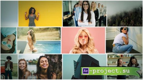 Videohive - Grid Opener - 38437392 - Project for After Effects