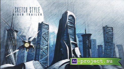 Videohive - SKETCH TRAILER - 29070575 - Project for After Effects