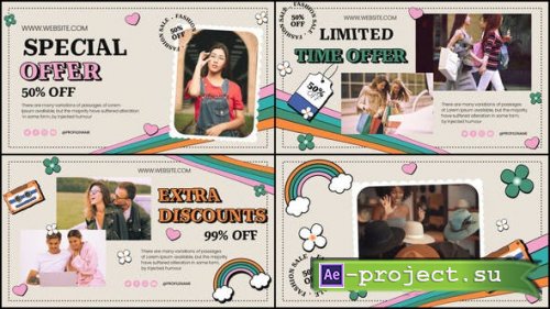 Videohive - Retro Fashion Promo & Slideshow - 38648072 - Project for After Effects
