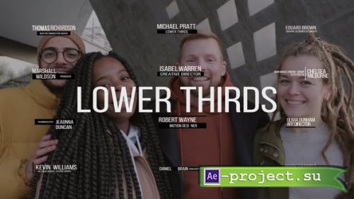Videohive - Minimal Lower Thirds | After Effects - 38959232 - Project for After Effects
