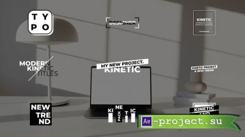 Videohive - Kinetic Titles | After Effects - 38993586 - Project for After Effects