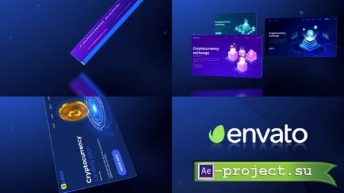 Videohive - Cryptocurrency Card Promo - 39227187 - Project for After Effects