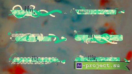Videohive - Colorful Lowerd Thirds - 39230202 - Project for After Effects