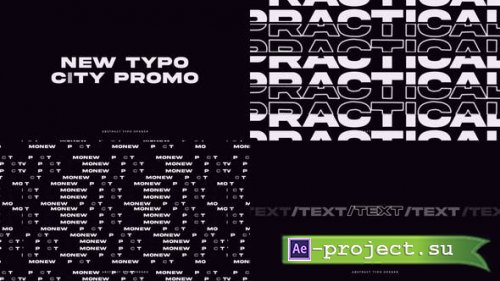 Videohive - Typo - 39229175 - Project for After Effects