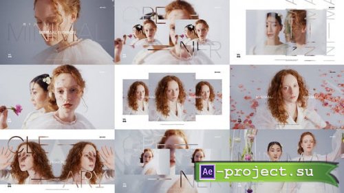 Videohive - Minimal Clean Fashion Vlog Opener - 38987449 - Project for After Effects