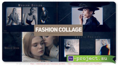 Videohive - Minimal Fashion Collage - 39244481 - Project for After Effects