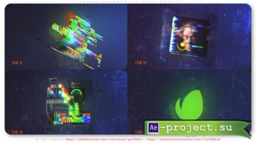 Videohive - Chroma Aberration Logo Reveal - 39243450 - Project for After Effects