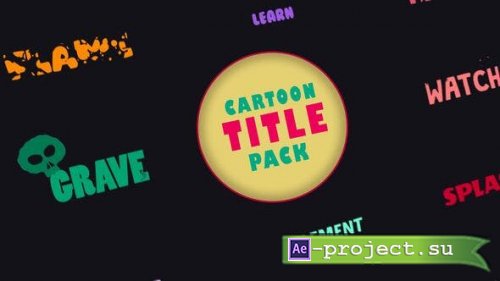 Videohive - Lovely Cartoon Titles Pack - 39340232 - Project for After Effects