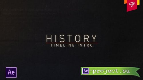 Videohive - History Timeline Intro - 39238947 - Project for After Effects