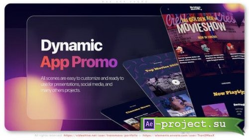 Videohive - Max App Promo - 39244518 - Project for After Effects