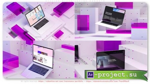 Videohive - Stylish Glass Laptop Promote - 39374555 - Project for After Effects