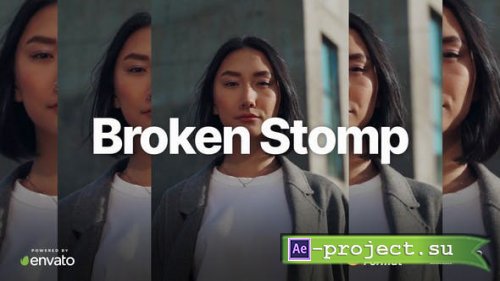 Videohive - Broken Stomp Intro - 39347537 - Project for After Effects