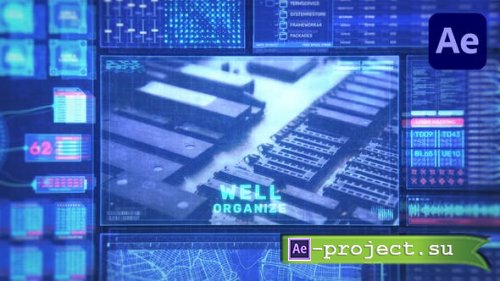 Videohive - HUD Technology Opener - 39354992 - Project for After Effects