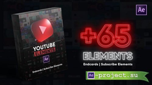 Videohive - Youtube Elements Pack - 39382900 - Project for After Effects