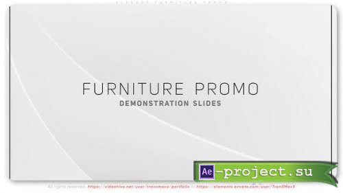 Videohive - Elegant Furniture Promo - 39379174 - Project for After Effects