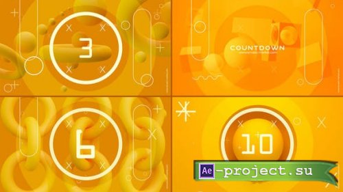 Videohive - Countdown 3d - 39366743 - Project for After Effects
