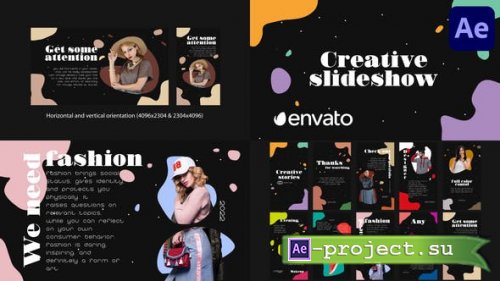Videohive - Creative Liquid Slideshow | After Effects - 39340075 - Project for After Effects 