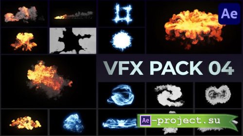 Videohive - VFX Elements Pack 04 for After Effects - 39227976 - Project for After Effects