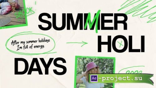 Videohive - Modern Summer Slideshow - 39237496 - Project for After Effects