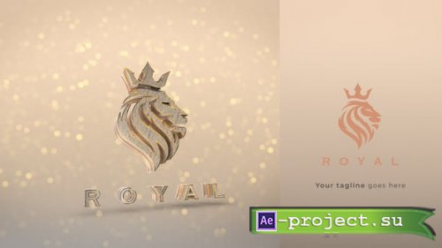 Videohive - Luxury 3D Gold Logo Intro - 38932211 - Project for After Effects