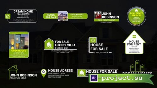 Videohive - Real Estate Text Titles - 39393936 - Project for After Effects