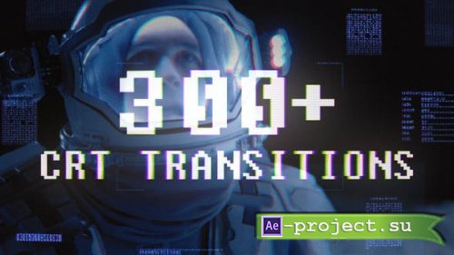 Videohive - CRT Transitions - 39363867 - Project for After Effects