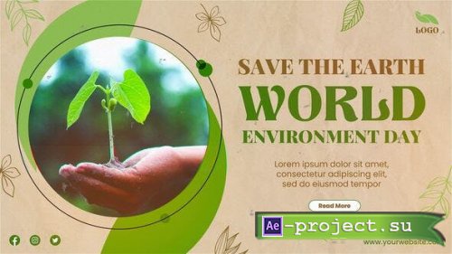 Videohive - World Environment Day Slideshow - 39457109 - Project for After Effects