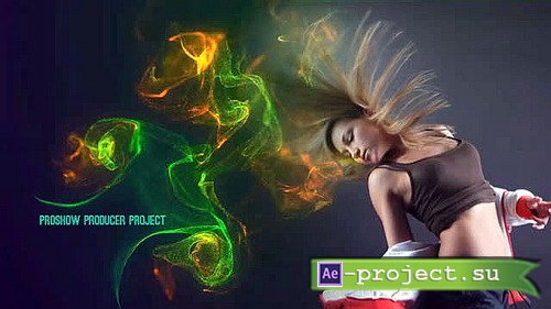 Проект ProShow Producer - Abstract Particles