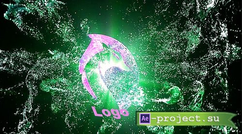Glitter Logo Reveal 768 - Project for After Effects
