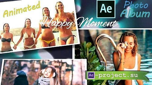 Animated 3D Photo Album 22 - Project for After Effects