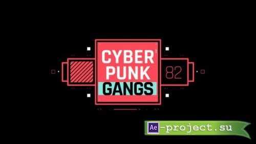 Videohive - Cyberpunk Titles - 39442399 - Project for After Effects