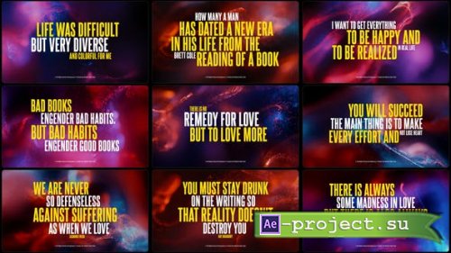 Videohive - Typography - Destiny - 39227315 - Project for After Effects