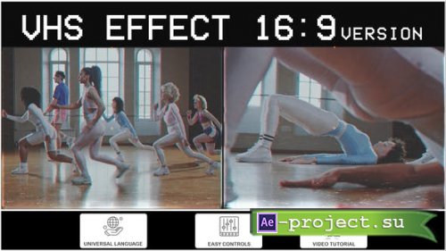 Videohive - VHS Effect (16:9 Version) - 39473562 - Project for After Effects 