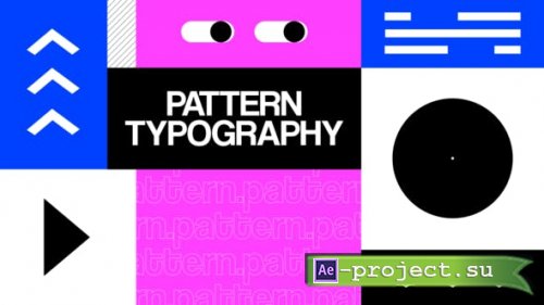 Videohive - Pattern Typography - 39207668 - Project for After Effects