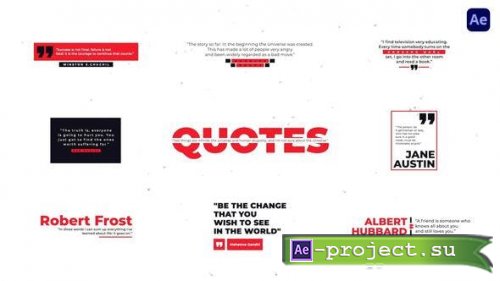 Videohive - Clear Quotes - 39479999 - Project for After Effects
