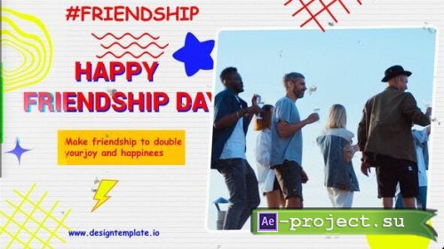 Videohive - Best Friends Celebrate Friendship Day Slideshow - 39504543 - Project for After Effects