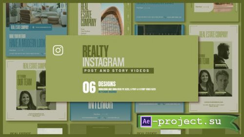 Videohive - Realty and Hotel Instagram Promo - 39471904 - Project for After Effects