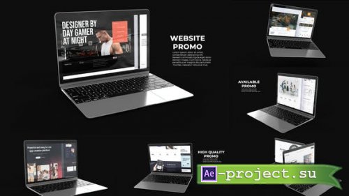 Videohive - Laptop Website Promo - 36009462 - Project for After Effects