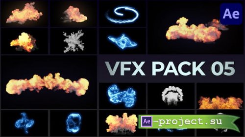 Videohive - VFX Elements Pack 05 for After Effects - 39518545 - Project for After Effects