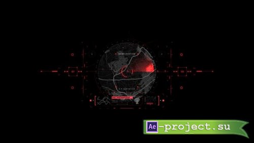 Videohive - Cyberpunk Maps - 39504614 - Project for After Effects