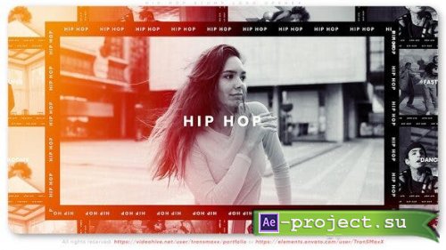 Videohive - Hip Hop Stomp Logo Opener - 39510913 - Project for After Effects