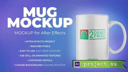 Videohive - Mug Mockup Template - Animated Mockup PRO - 39523525 - Project for After Effects