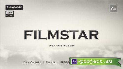 Videohive - Retro Logo Reveal - 39537315 - Project for After Effects
