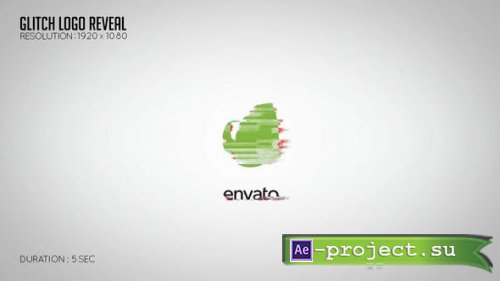 Videohive - Glitch Logo Reveal - 39423967 - Project for After Effects